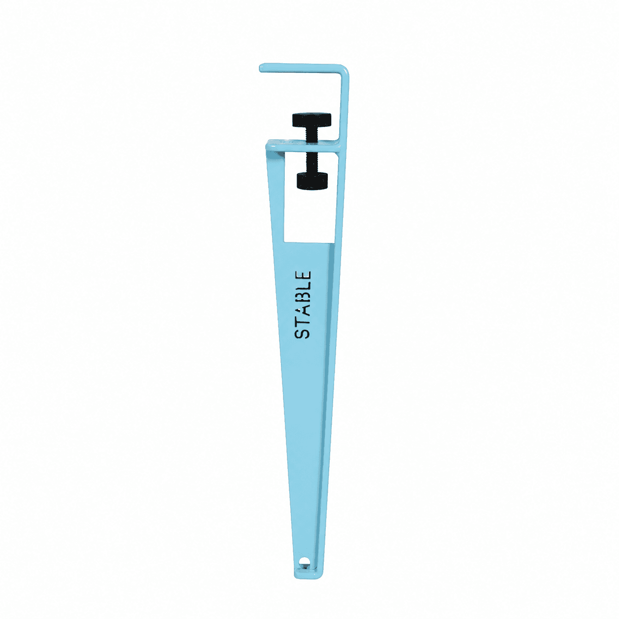 Heavy-Duty Iron Table Base, 50cm, Multiple Colors - Baby Blue