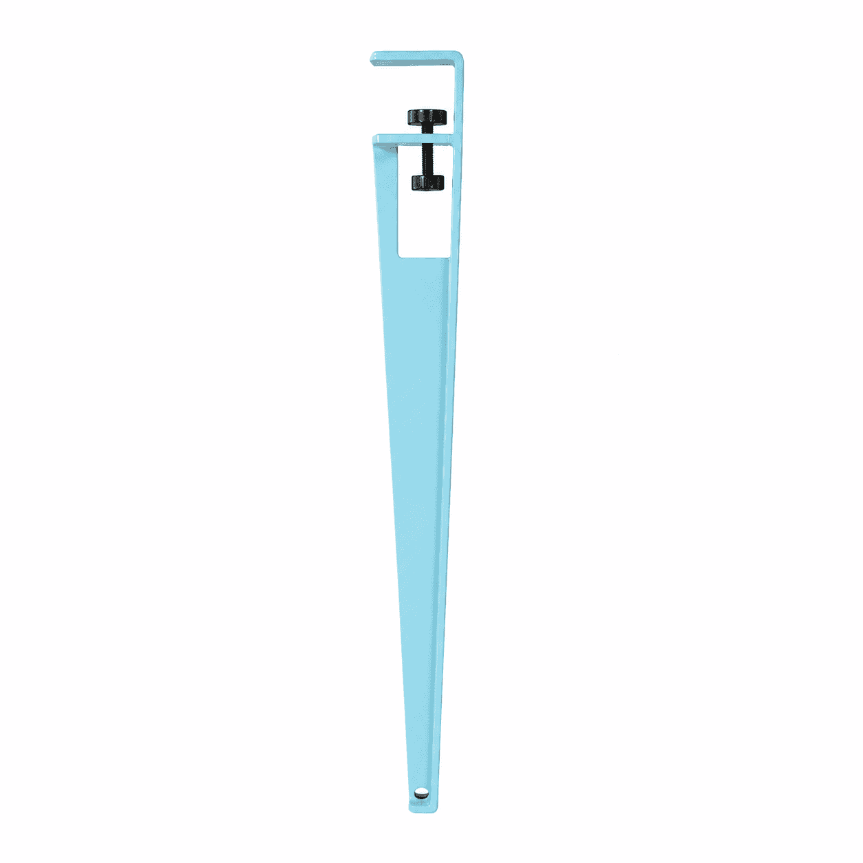 Heavy-Duty Iron Table Base, 75cm, Multiple Colors - Baby Blue